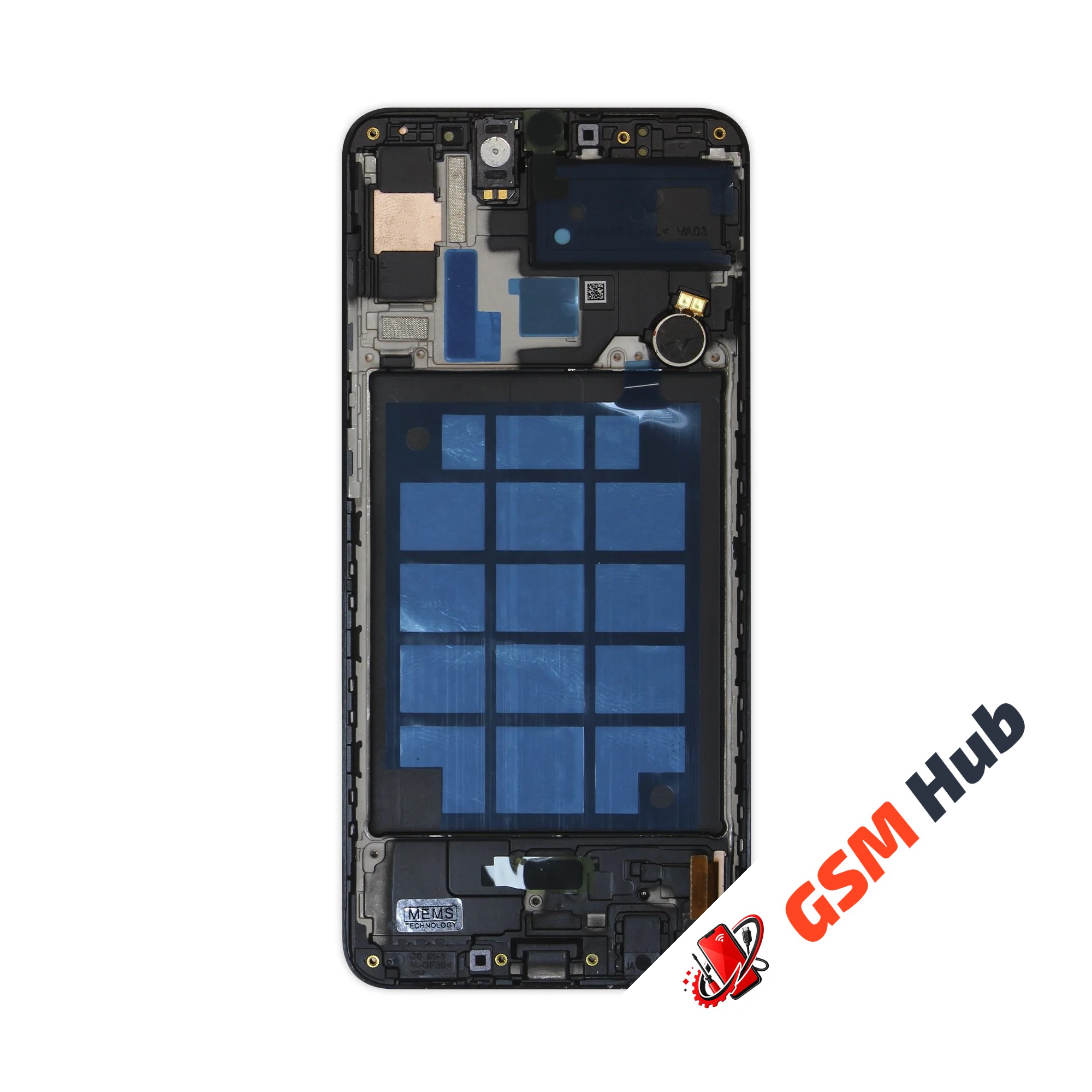 Дисплей Samsung Galaxy A70 (A705F) REF (В рамке) (Черный)