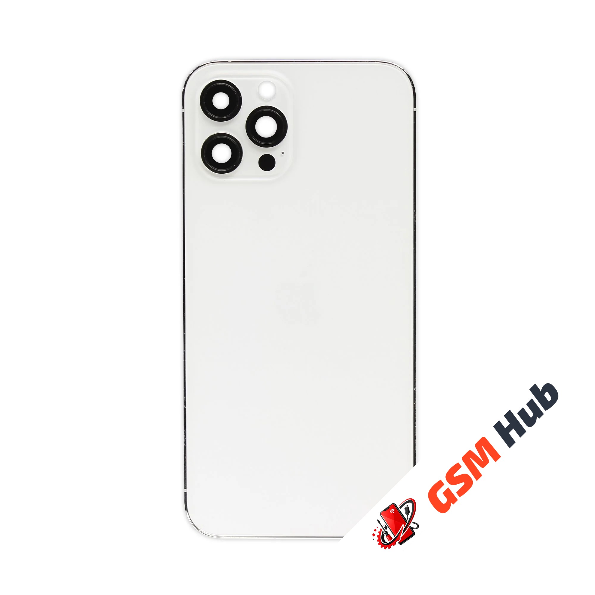 Корпус с кнопками iPhone 12 Pro Max Оригинал (Silver)