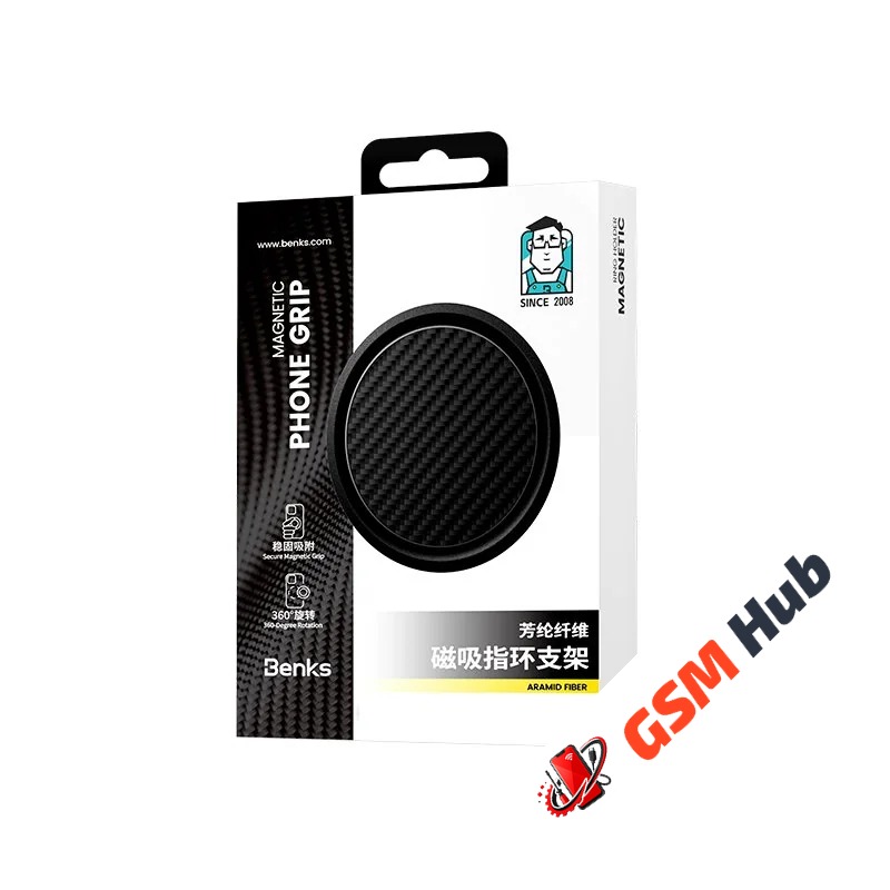 Магнитное кольцо-держатель Benks ArmorPop L56 (Aurora) Kevlar