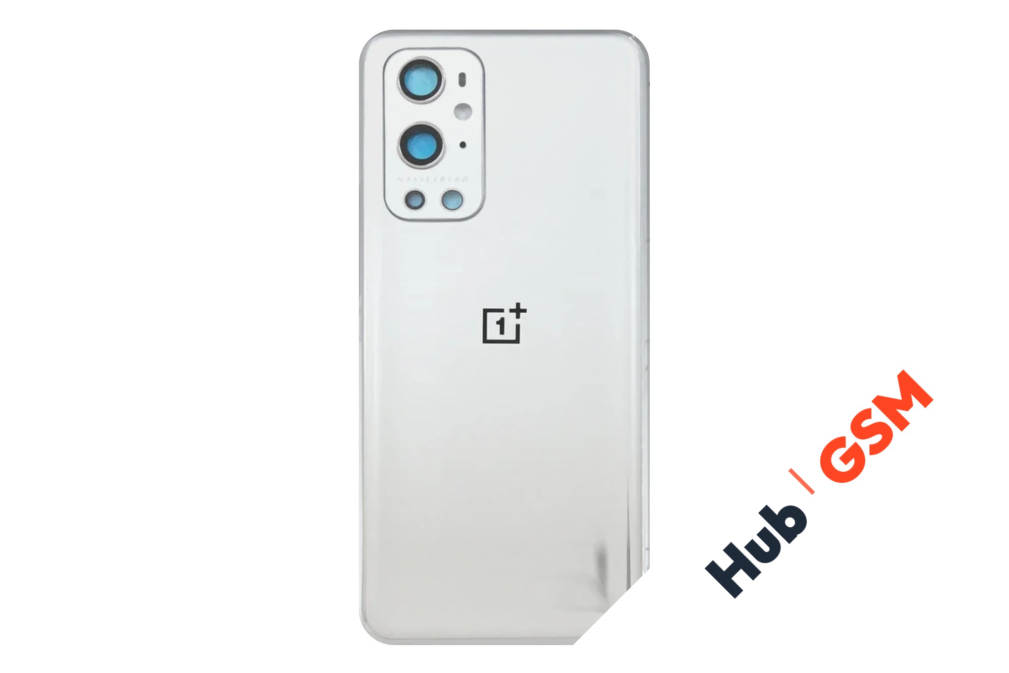 Задняя крышка OnePlus 9 Pro (LE2121) (Серебряный) (Со стеклом камеры) Premium