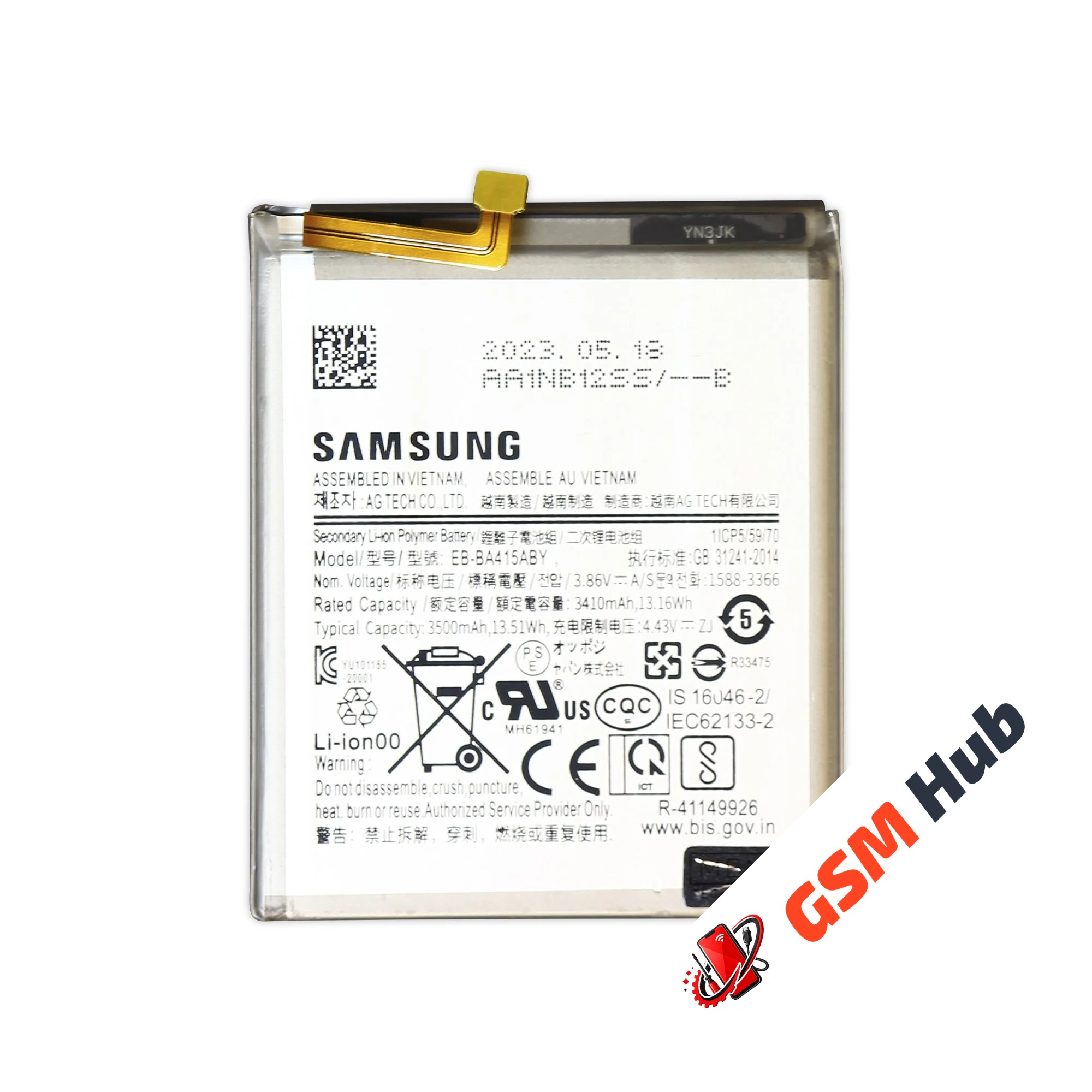 Аккумулятор Samsung Galaxy A41 (SM-A415F) EB-BA415ABY 3410mAh VoltPack