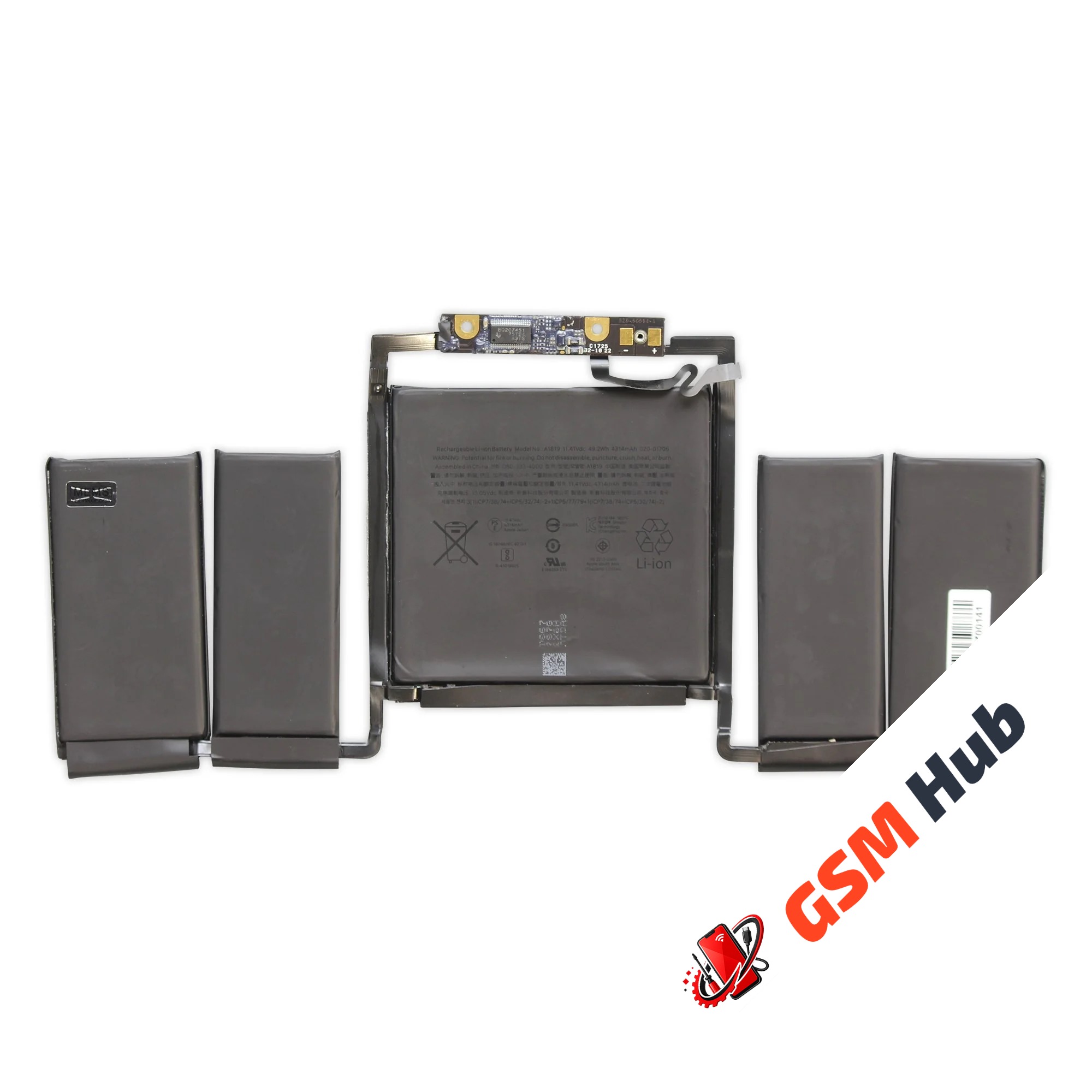 Аккумулятор A1819 MacBook Pro 13 Retina Touch Bar A1706 (2016-2017)