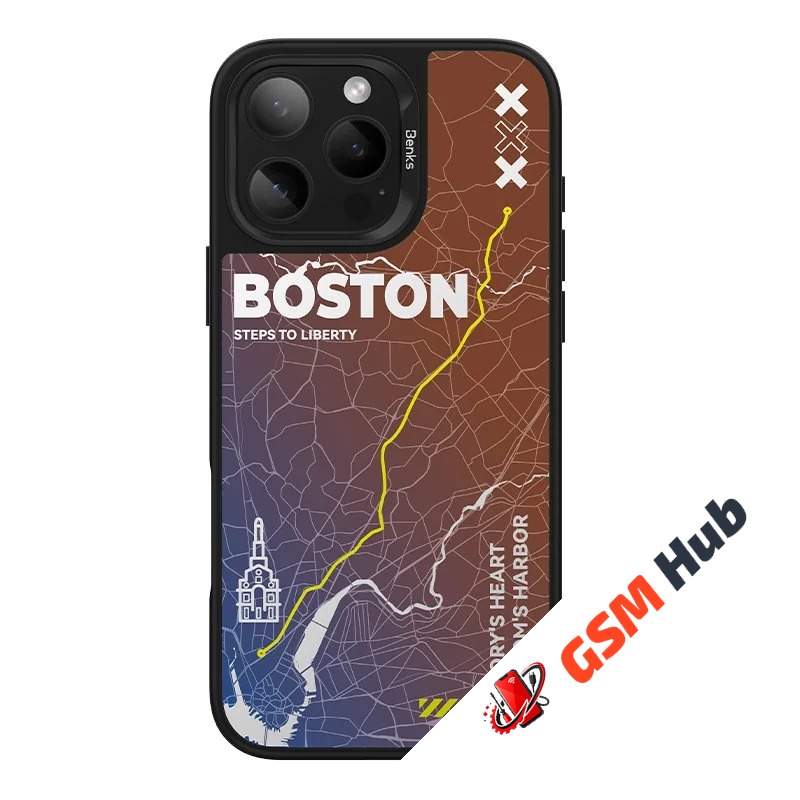 Чехол Benks Dynamic City iPhone 16 Pro (Boston)