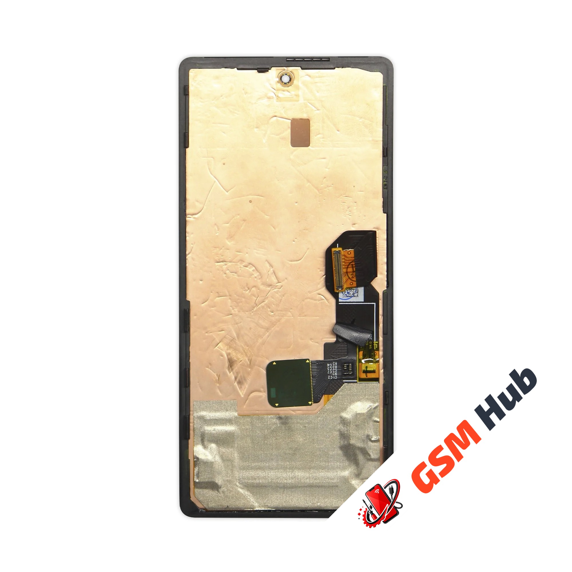 Дисплей Google Pixel 6A (GX7AS/GB62Z/G1AZG/GB17L) (Оригинал) (В рамке) (Черный) KRYON