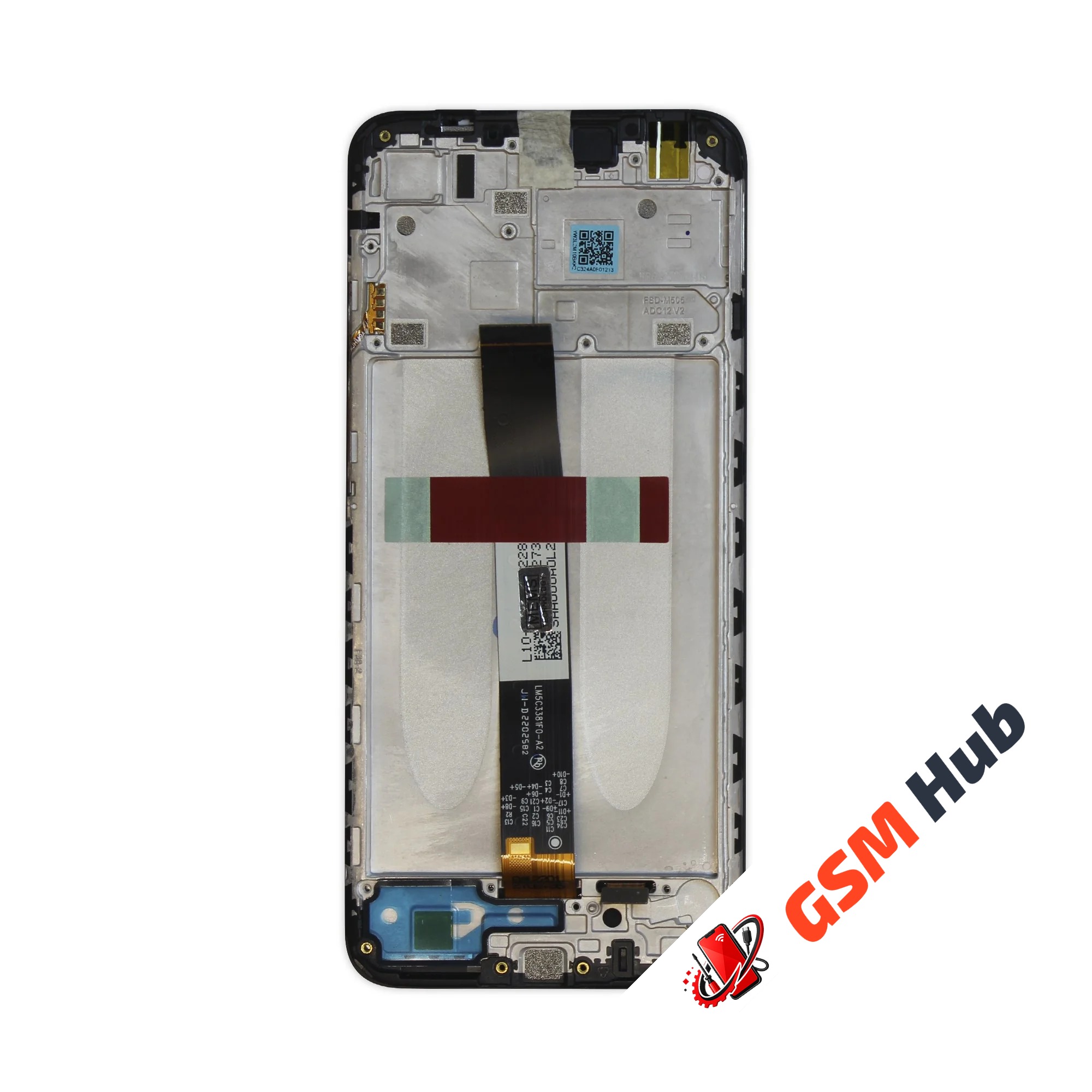 Дисплей Xiaomi Redmi 9A (M2006C3MNG) (Оригинал) (В рамке) (Черный) KRYON