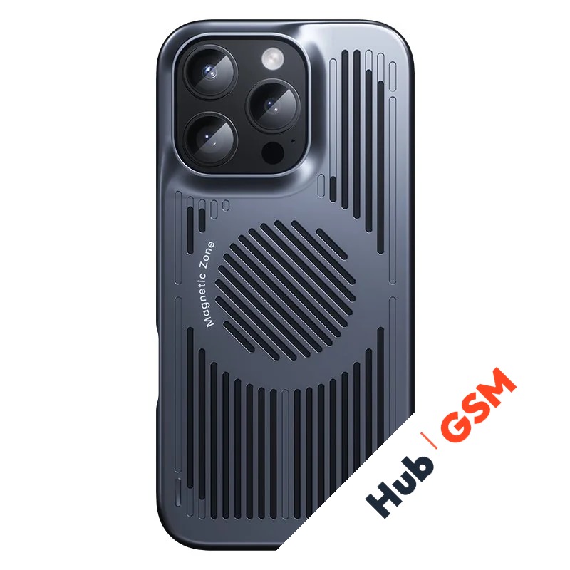Чехол Benks MagSafe Biliz Cooling iPhone 16 Pro Gray