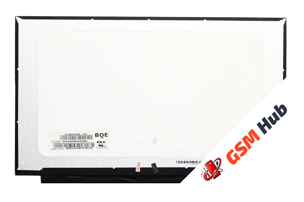 Матрица 15.6 1366x768 матовая LED 30 pin Slim 350mm (NT156WHM-N44 BR) без креплений 3.5 мм