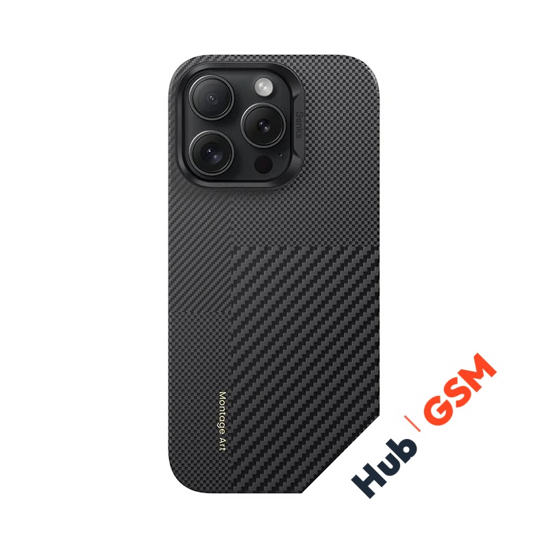 Чехол Benks Montage ArmorAir MagSafe Kevlar iPhone 16 PC Camera