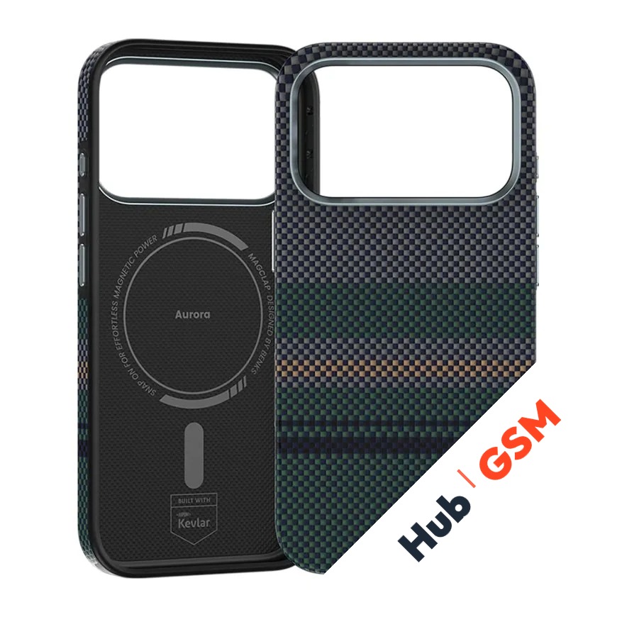 Чехол Benks ArmorPro Aurora Kevlar iPhone 17 Pro Max (Camera button) (Green)