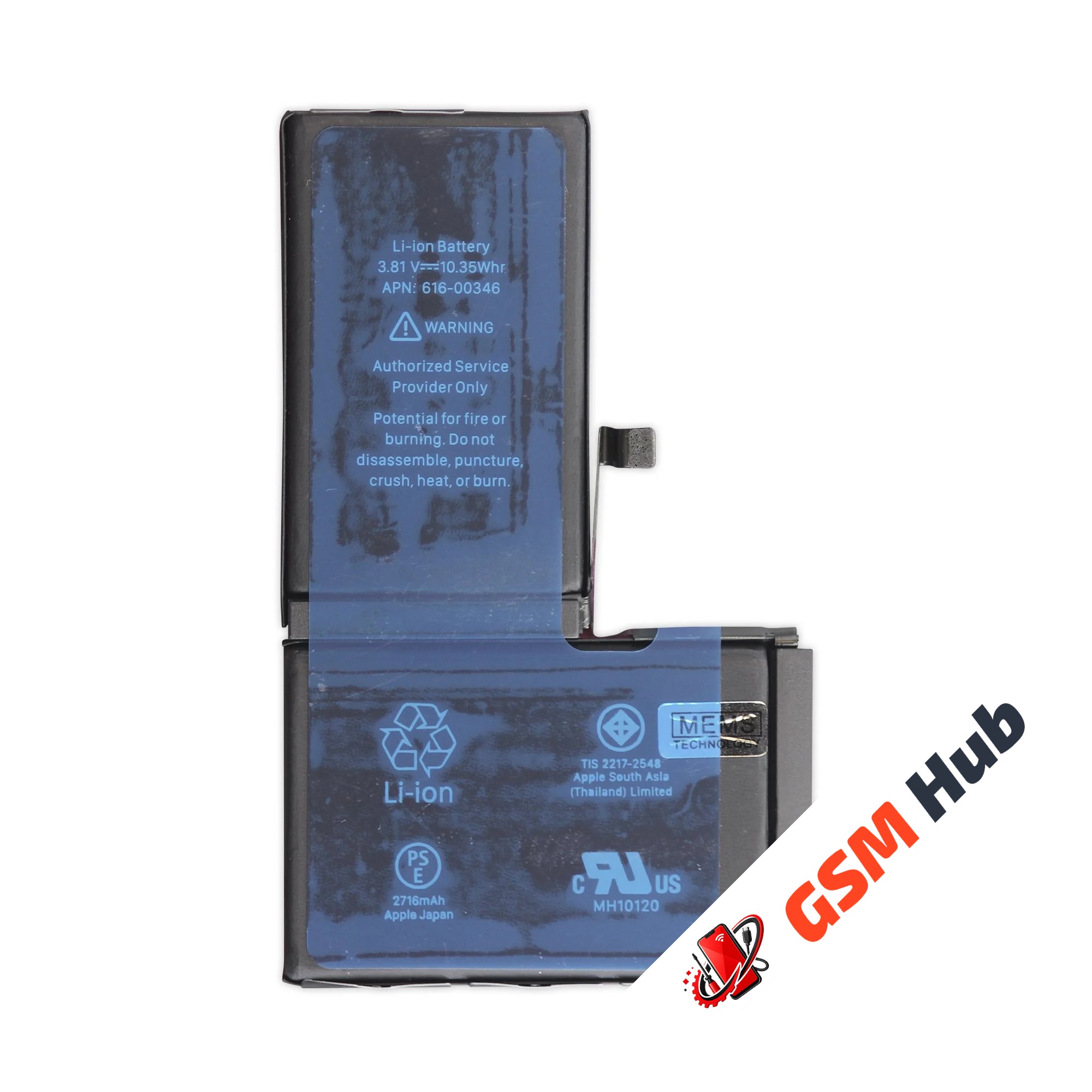 Аккумулятор iPhone X Оригинал