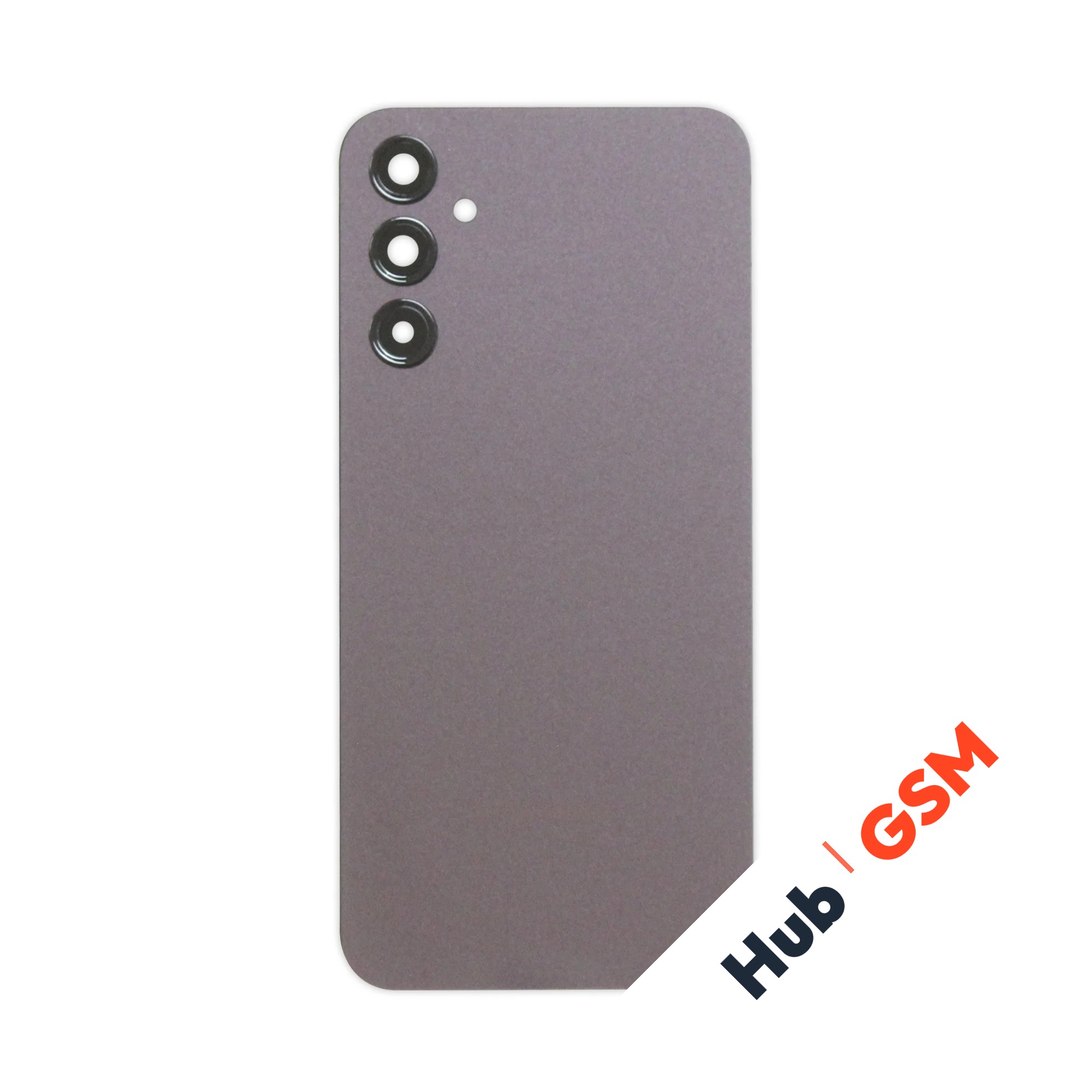 Задняя крышка Samsung Galaxy A24 (A245F) (Бордовый) (Со стеклом камеры) Premium