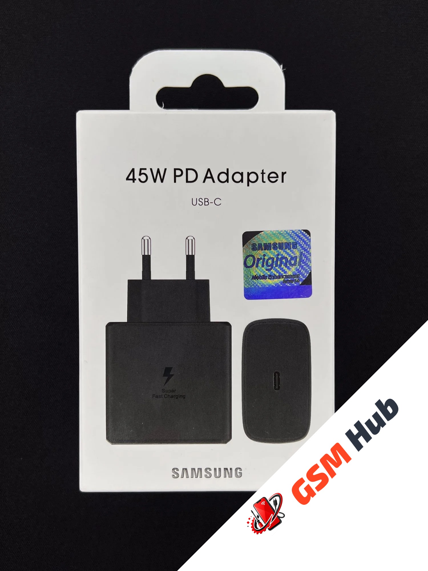 Сетевой адаптер Samsung 45W USB-C (Черный)