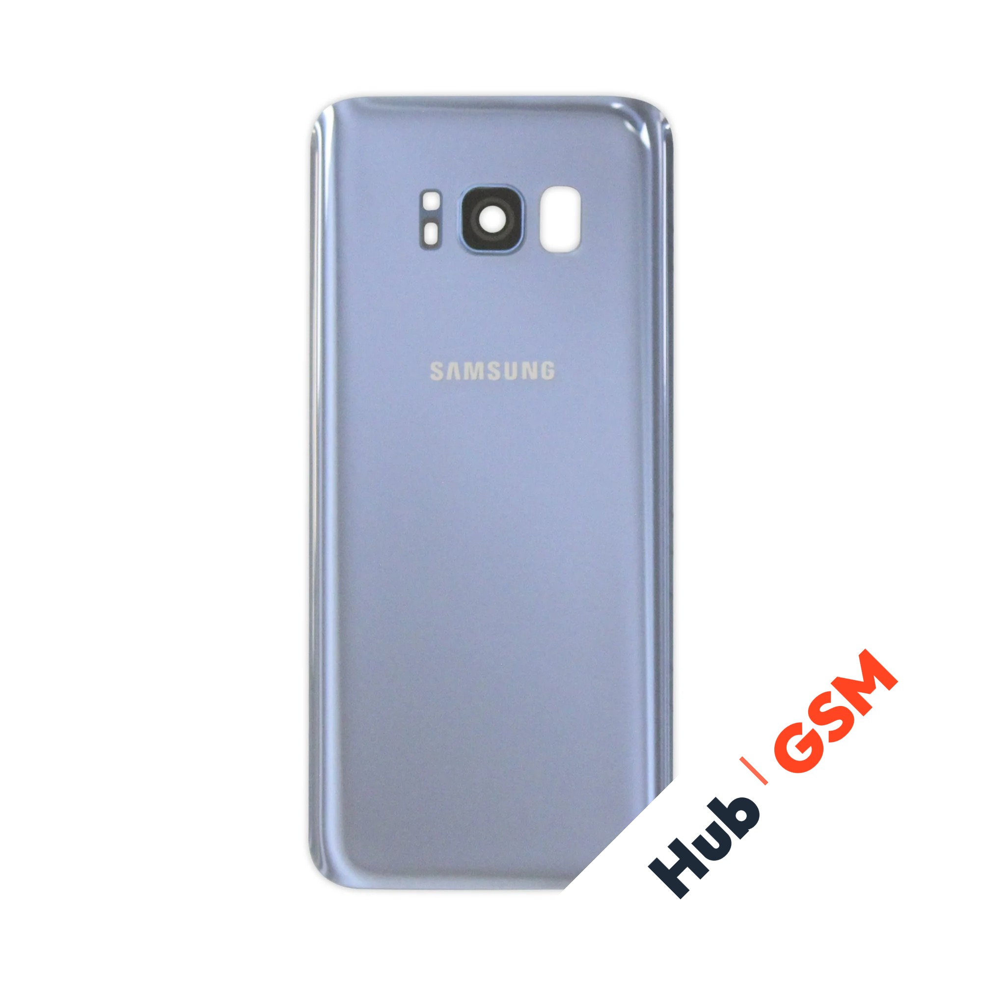 Задняя крышка Samsung Galaxy S8 (G950F) (Синий) (Со стеклом камеры) Premium