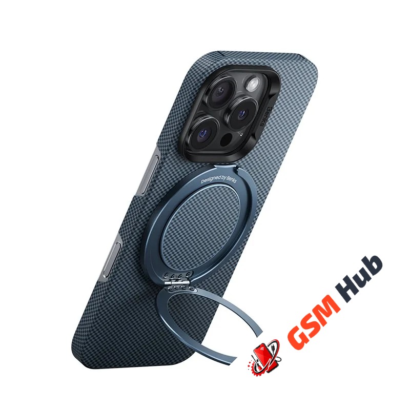 Магнитное кольцо-держатель Benks 360° (Blue)