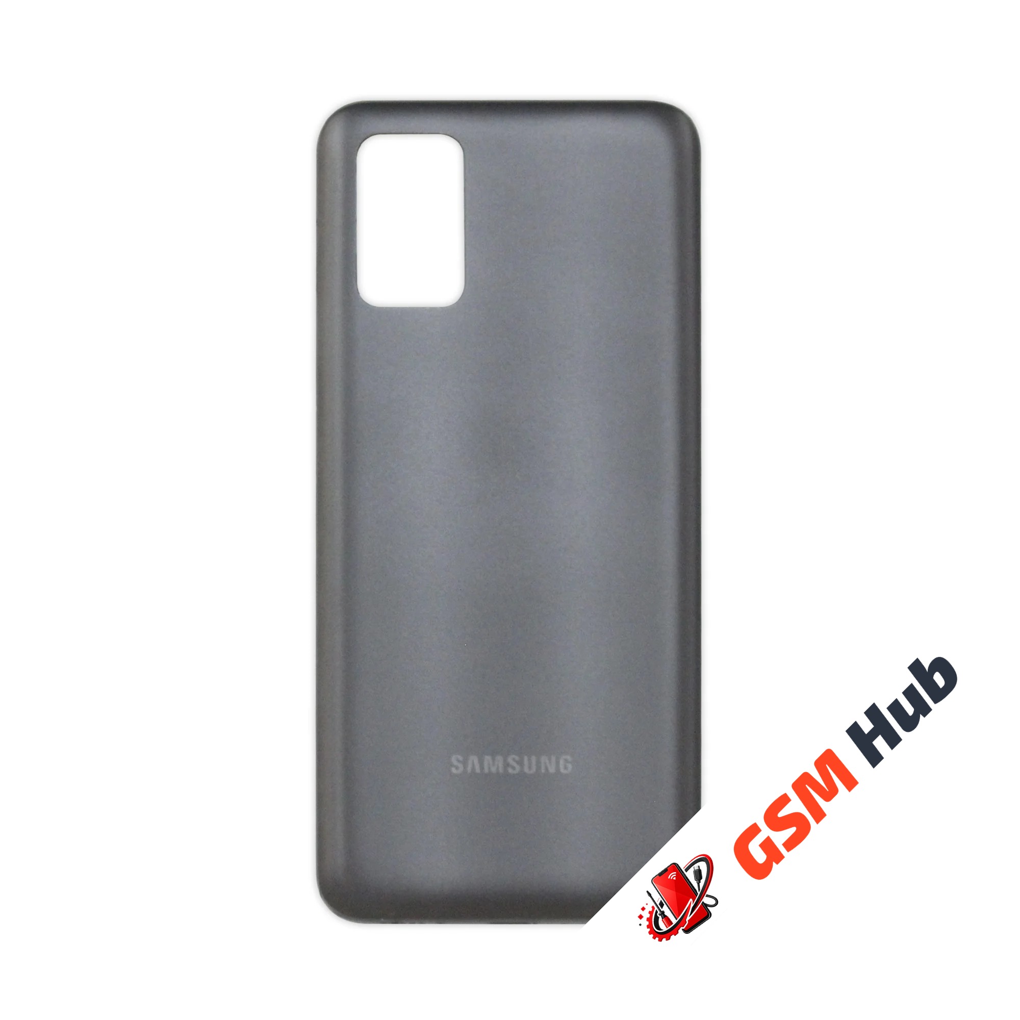 Задняя крышка Samsung Galaxy A03S (А037F) (Черный) Premium