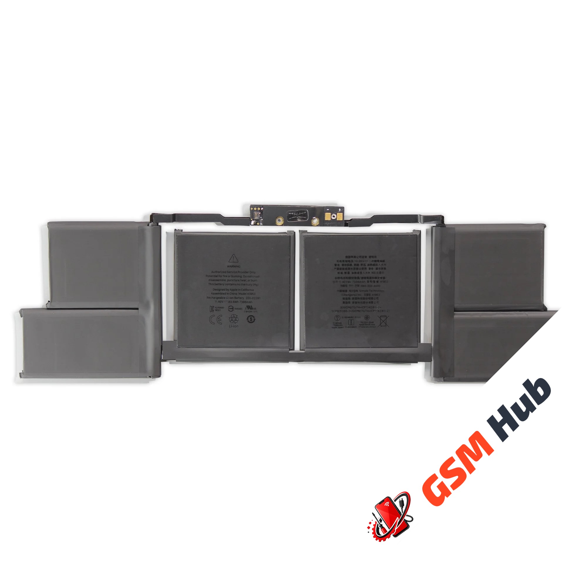 Аккумулятор A1953 MacBook Pro 15 Retina A1990 (2018)