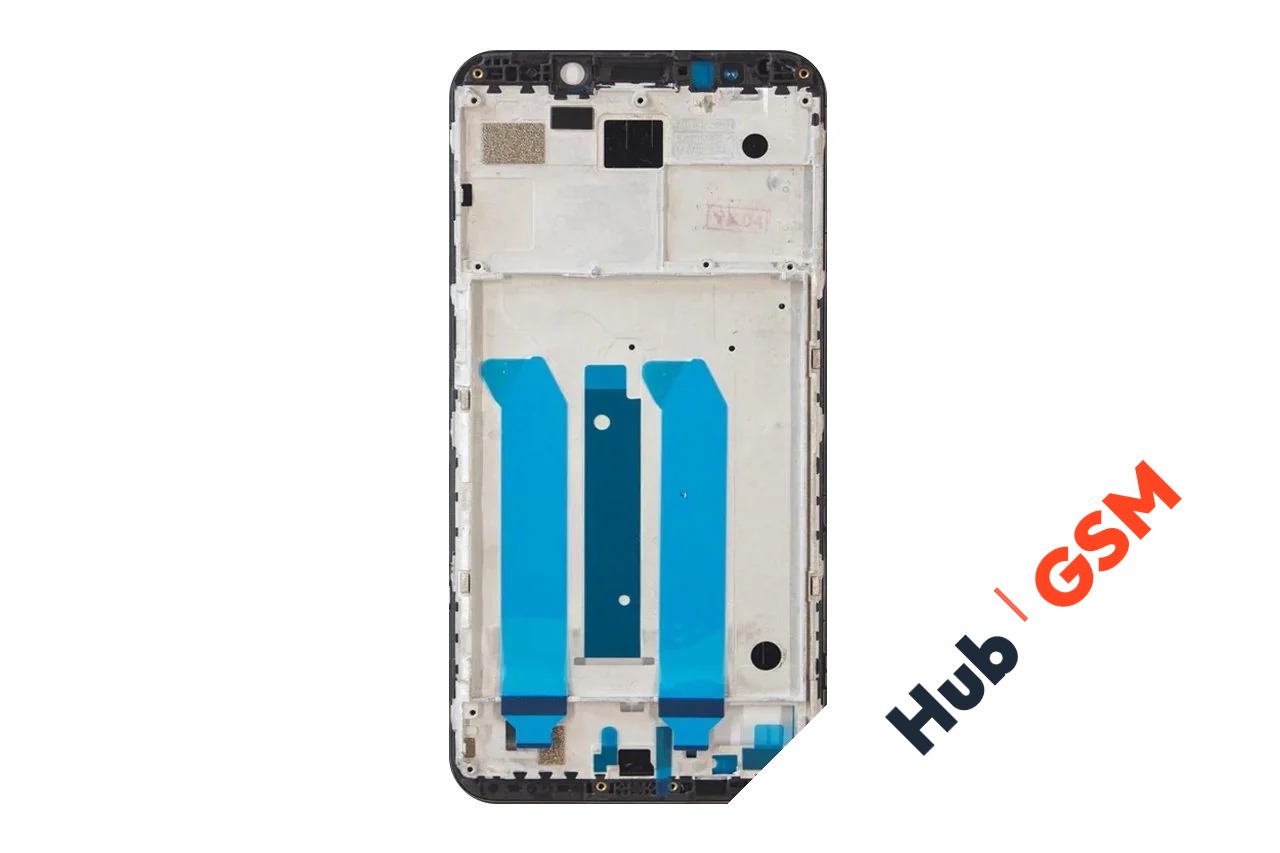 Рамка дисплея Xiaomi Redmi 5 Plus (Средняя часть) (Черный)