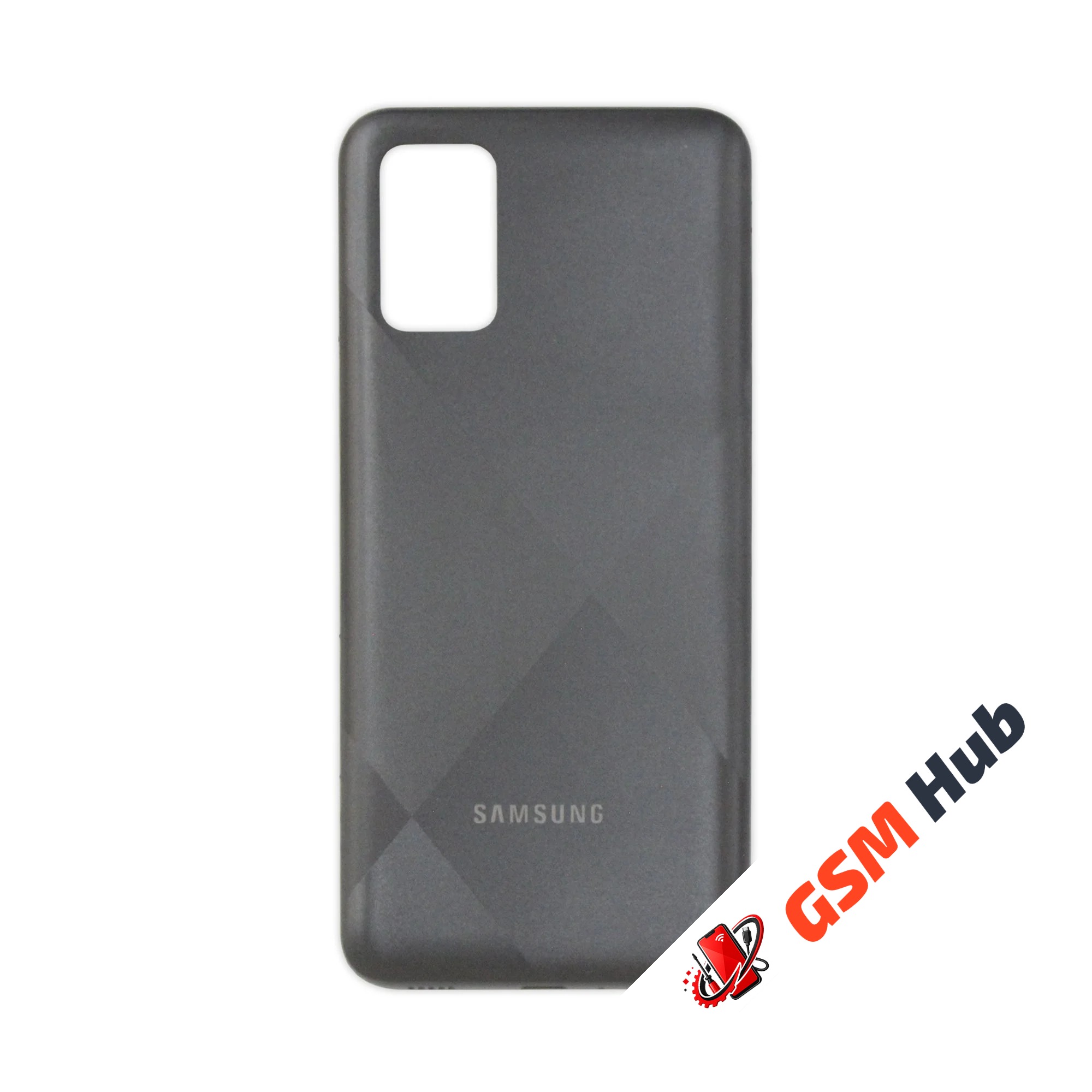 Задняя крышка Samsung Galaxy A02S (A025F) (Черный) Premium