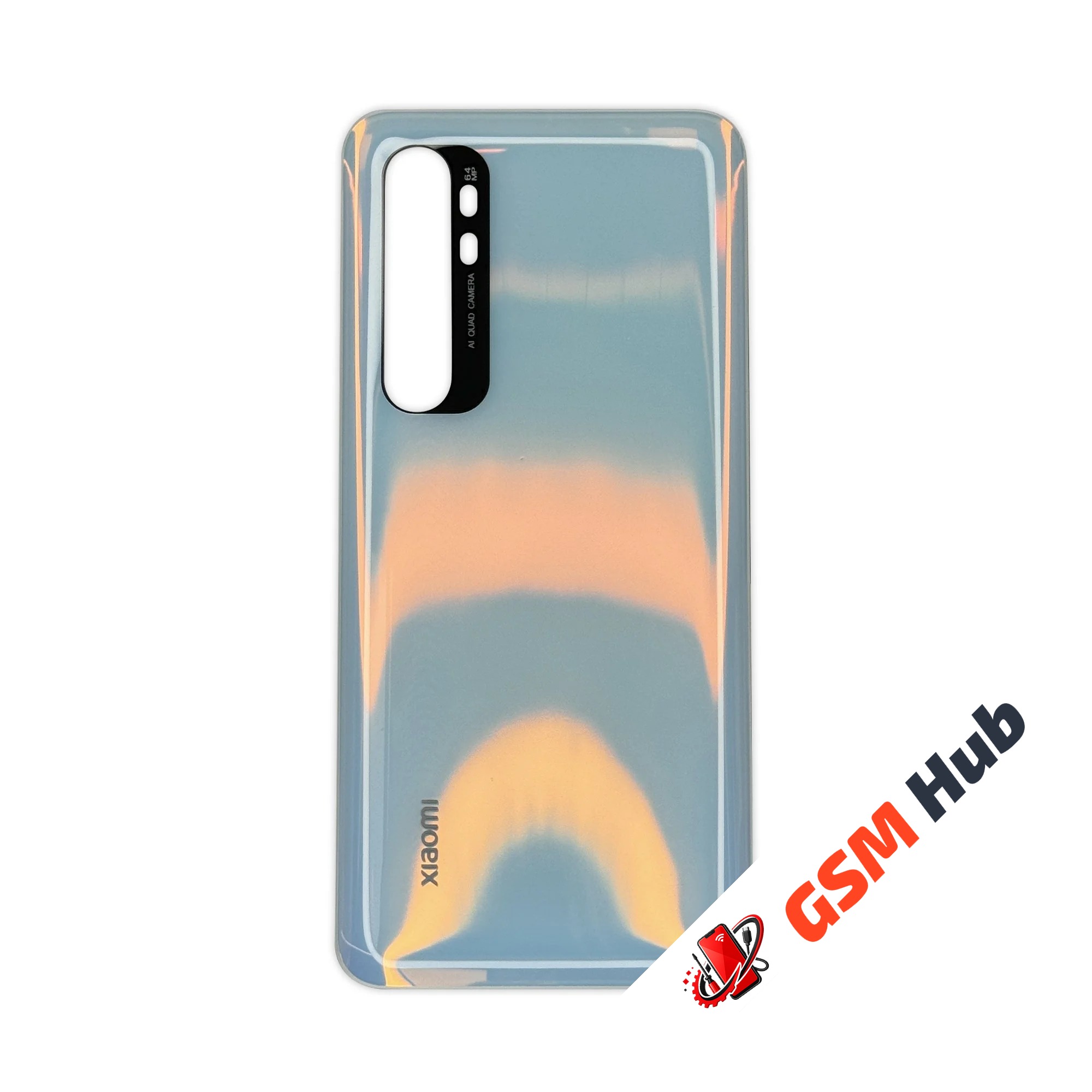 Задняя крышка Xiaomi Mi Note 10 Lite (M2002F4LG) (Белый) Premium