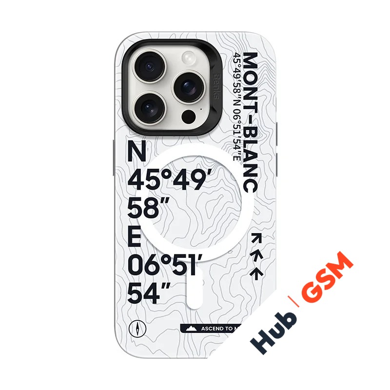 Чехол Benks MagSafe Summit iPhone 16 Mont-Blanc