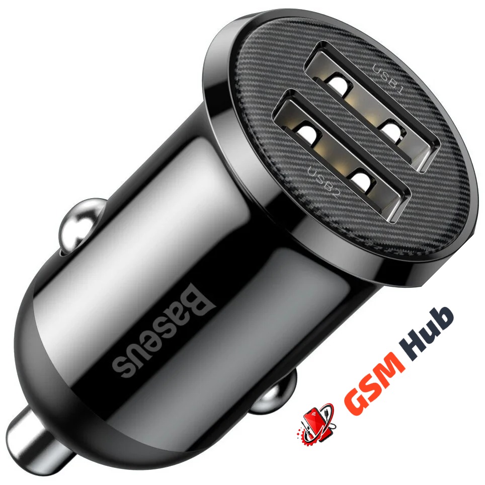 АЗУ Baseus Grain Pro (USB) (4.8A) (Черный)