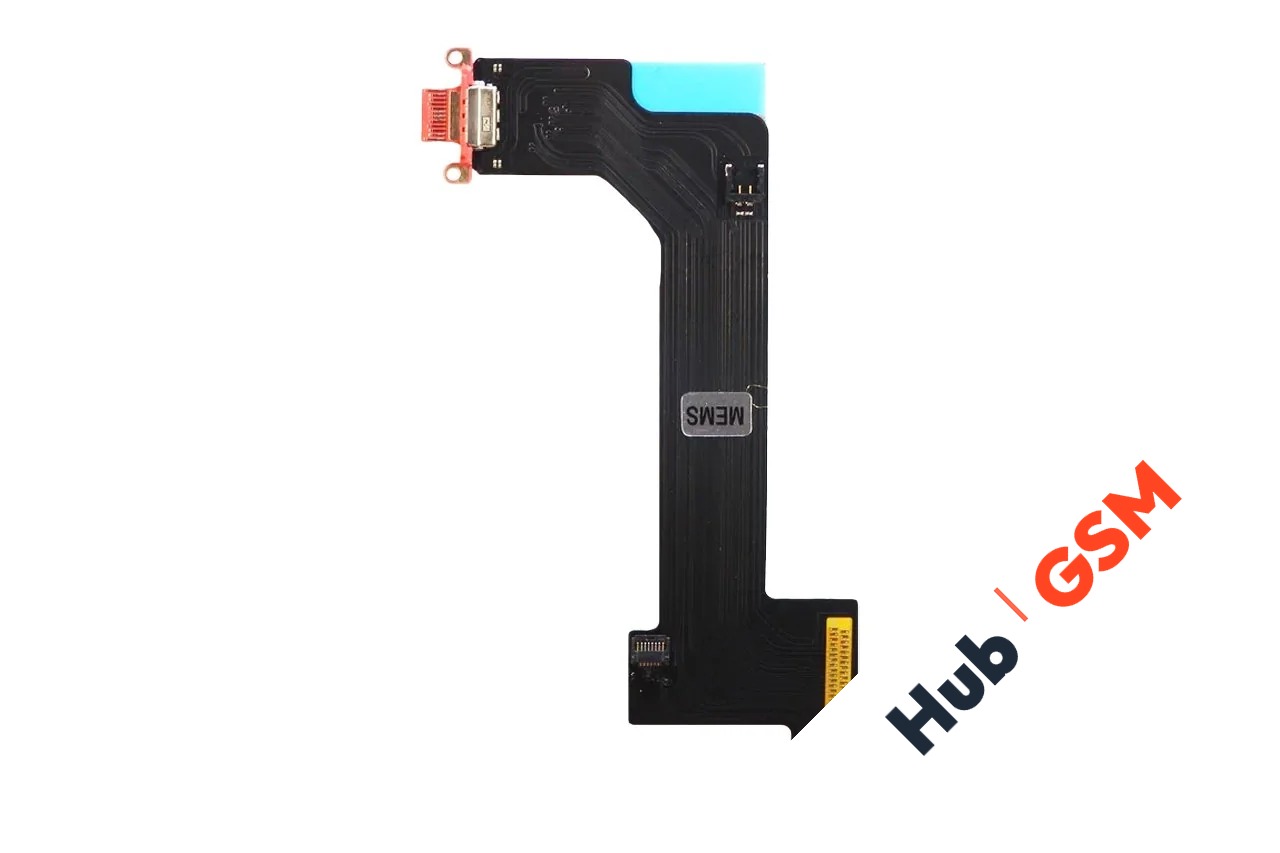 Шлейф с разъемом зарядки iPad 10 (2022) 10.9 WiFi + Cellular Оригинал (Розовый)