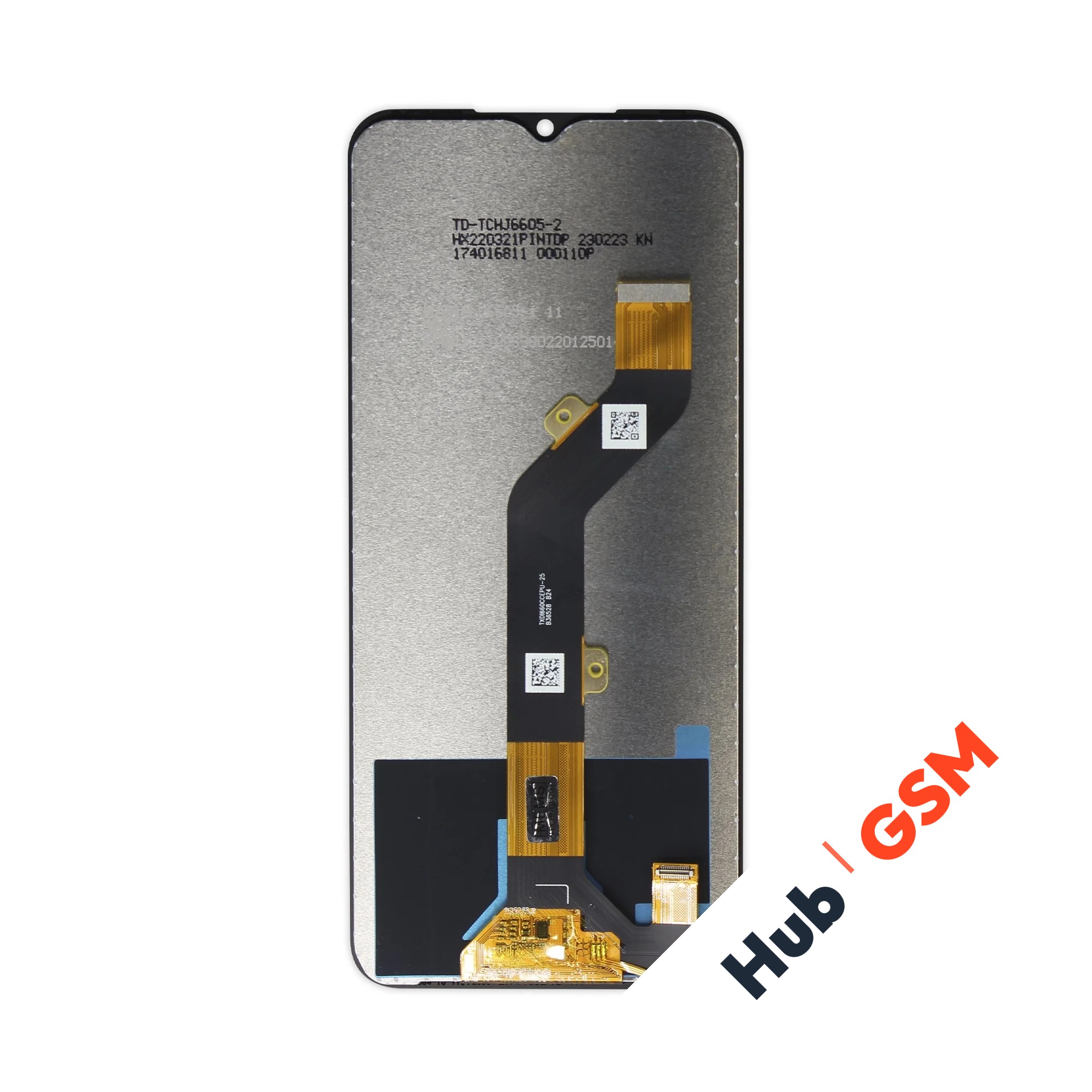 Дисплей Tecno Pop 6 Pro (BE8) (Оригинал) (Черный) Hub GSM