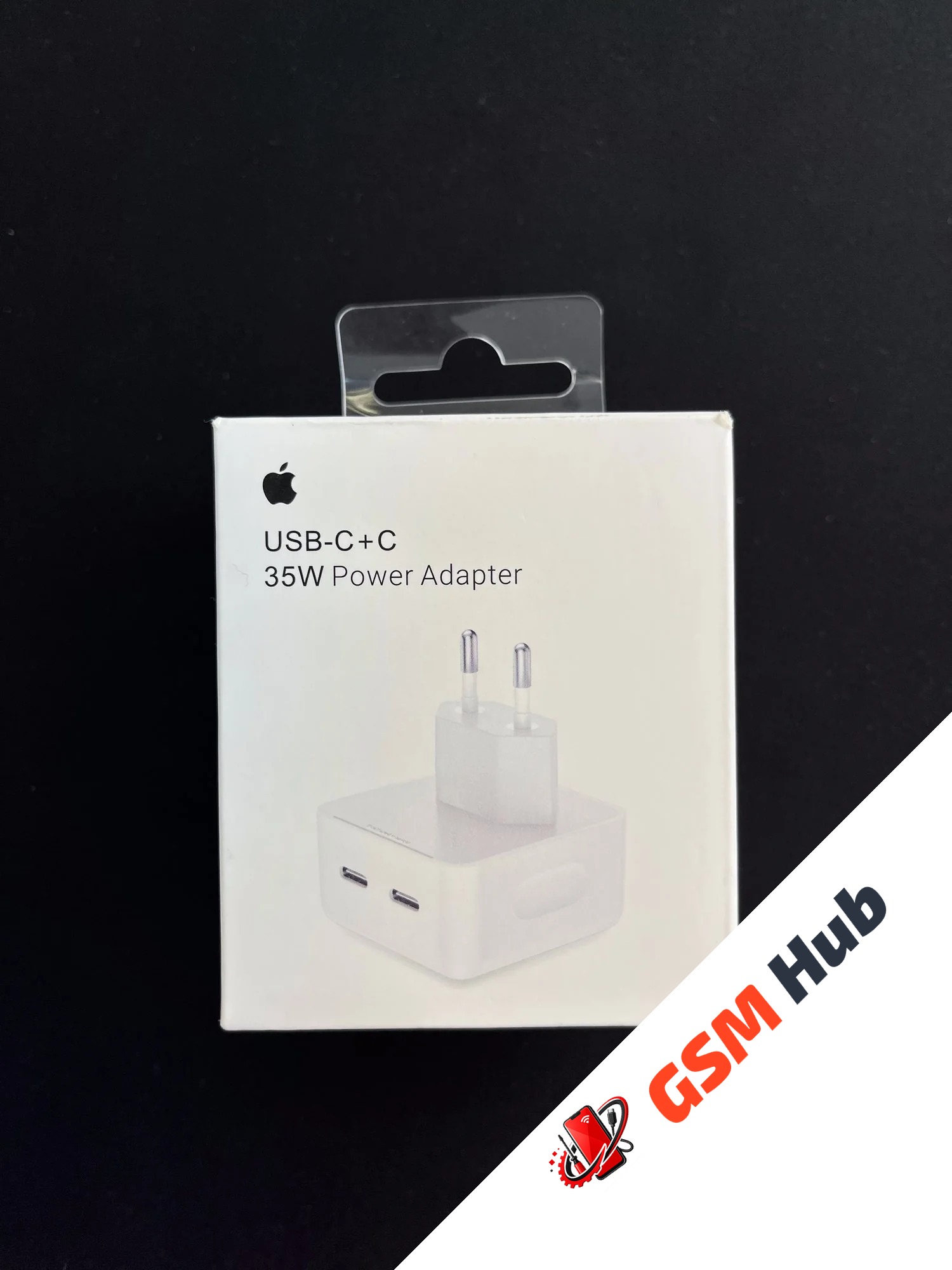 Сетевой адаптер Apple USB‑C Dual 35W Compact (в коробке)