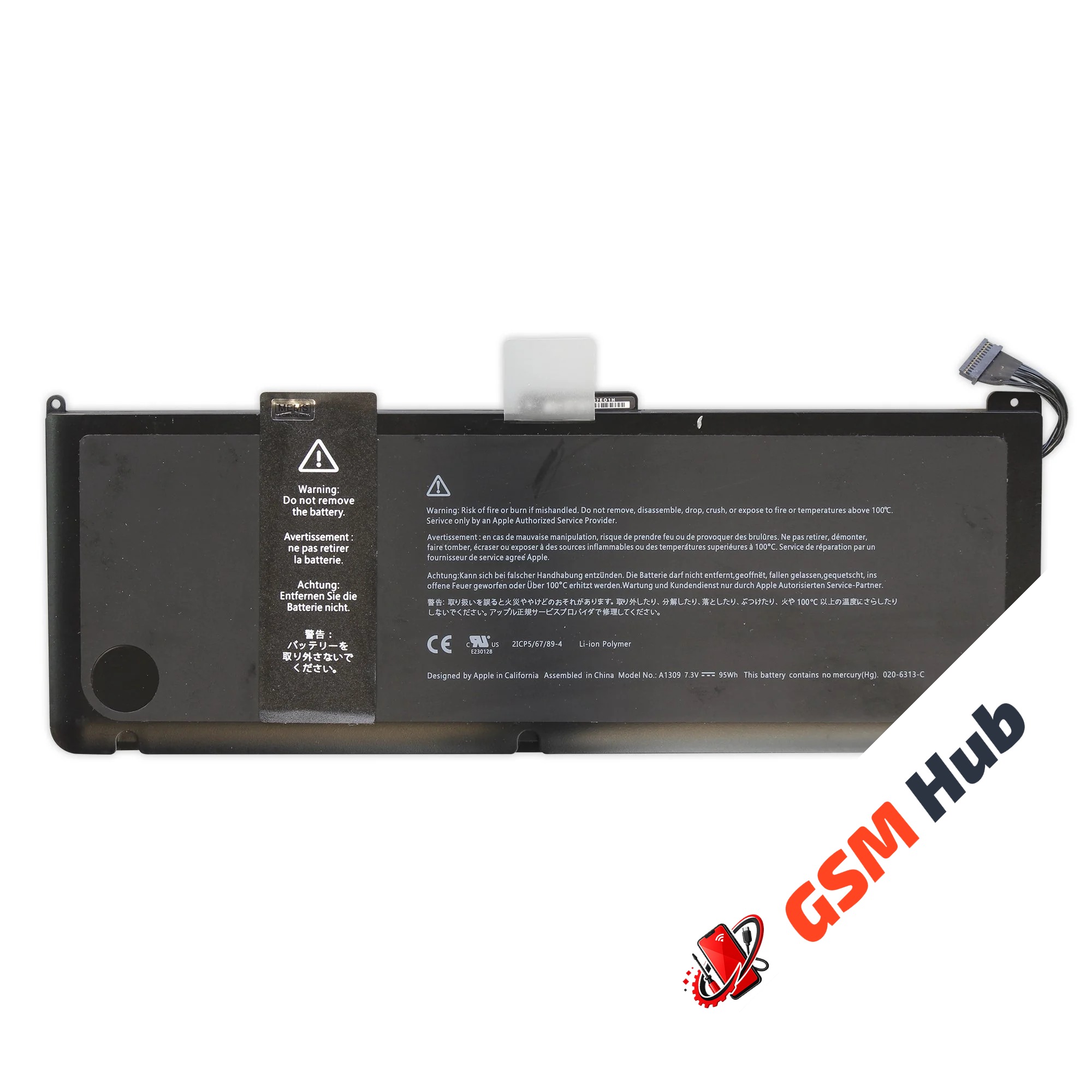 Аккумулятор A1309 MacBook Pro 17 A1297 (2009-2010)