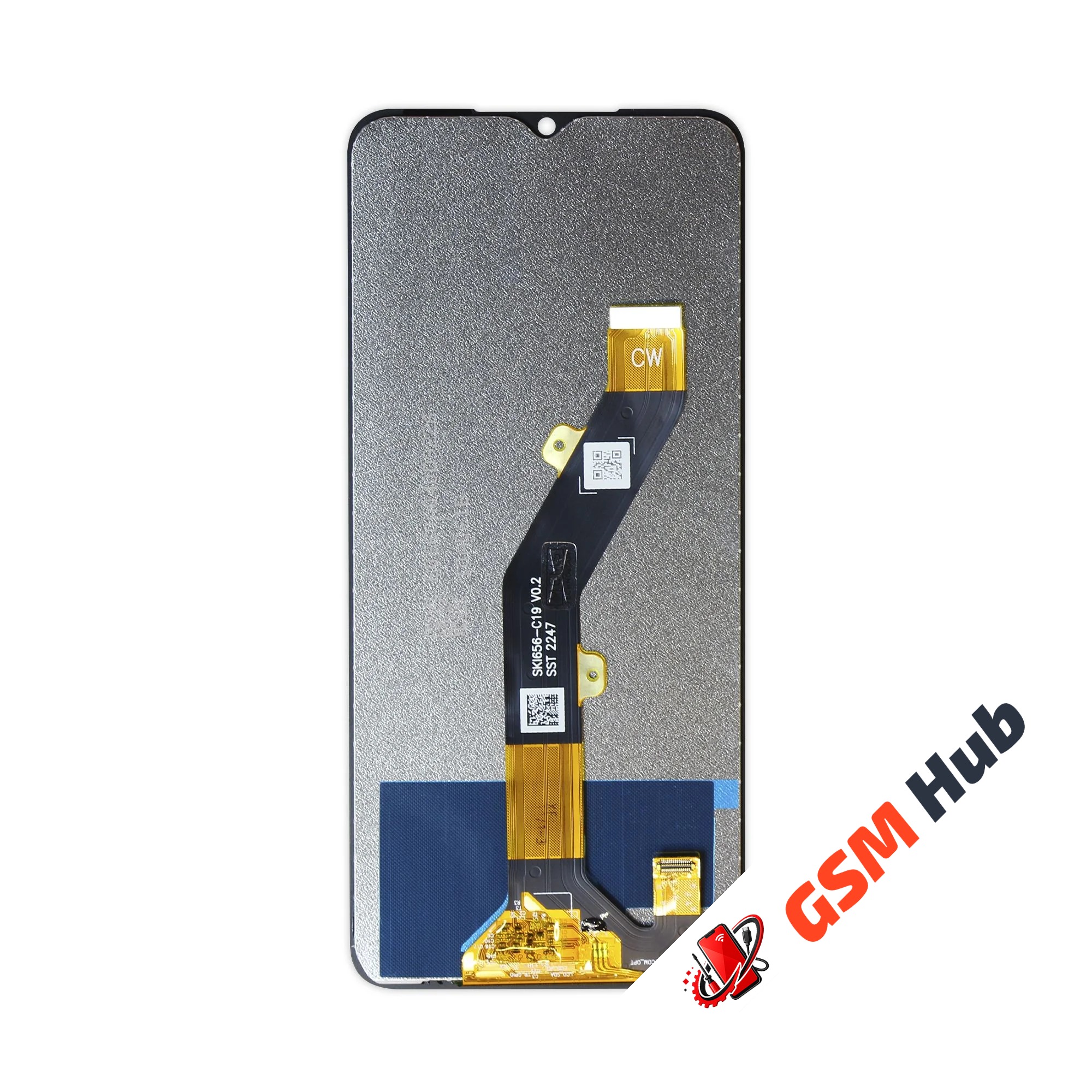 Дисплей Tecno Pop 7 / iTel S23 Оригинал (Черный)