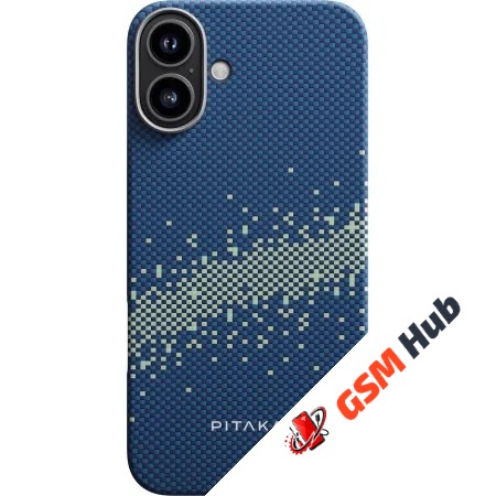 Чехол PITAKA Classic Case iPhone 16 (Milky way galaxy)